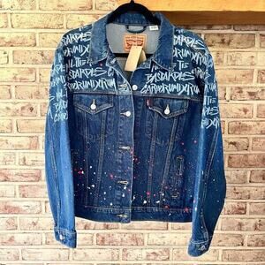 NWT: LIMITED LEVI'S Handmaid's Tale Collab Denim Jean Jacket XL (H-157)